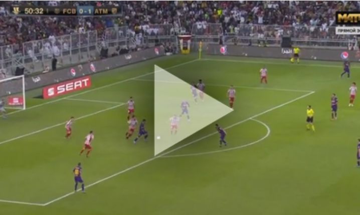 Tak strzela Messi na 1-1 z Atletico! [VIDEO]